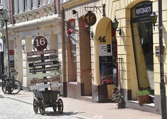 Fewo1846 - An Der Alten Kaffeeroesterei - Stilvoll Eingerichtete 2-zimmer-wohnung Im Stadtzentrum Appartement
